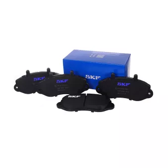 Jeu de 4 plaquettes de frein avant SKF VKBP 80522