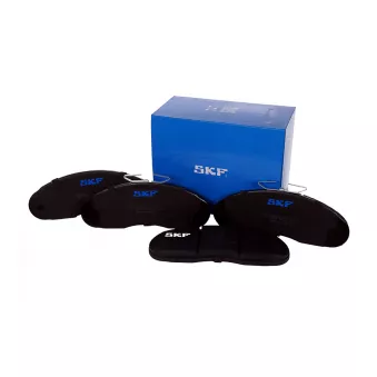 Jeu de 4 plaquettes de frein avant SKF VKBP 80526