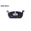 Jeu de 4 plaquettes de frein avant SKF VKBP 80541 - Visuel 2