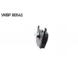 Jeu de 4 plaquettes de frein avant SKF VKBP 80541 - Visuel 3
