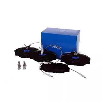 Jeu de 4 plaquettes de frein avant SKF VKBP 80543 E