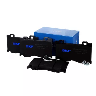 Jeu de 4 plaquettes de frein avant SKF VKBP 80546 A