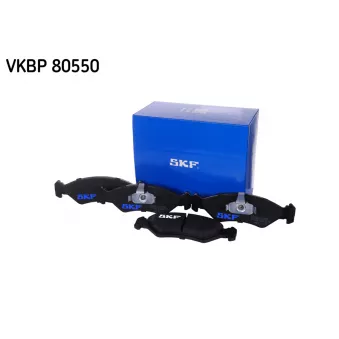 Jeu de 4 plaquettes de frein avant SKF VKBP 80550