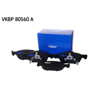 Jeu de 4 plaquettes de frein avant SKF VKBP 80560 A