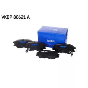 Jeu de 4 plaquettes de frein avant SKF VKBP 80621 A