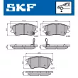 Jeu de 4 plaquettes de frein avant SKF VKBP 80621 A - Visuel 2