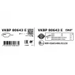 Jeu de 4 plaquettes de frein avant SKF VKBP 80643 E - Visuel 3