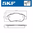 Jeu de 4 plaquettes de frein avant SKF VKBP 80677 - Visuel 2