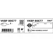 Jeu de 4 plaquettes de frein avant SKF VKBP 80677 - Visuel 3