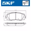 Jeu de 4 plaquettes de frein avant SKF VKBP 80680 - Visuel 2