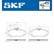 Jeu de 4 plaquettes de frein avant SKF VKBP 80750 E - Visuel 2