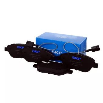 Jeu de 4 plaquettes de frein avant SKF VKBP 80766 E