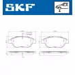 Jeu de 4 plaquettes de frein avant SKF VKBP 80766 E - Visuel 2