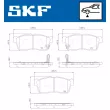Jeu de 4 plaquettes de frein avant SKF VKBP 80799 A - Visuel 2