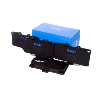 Jeu de 4 plaquettes de frein avant SKF VKBP 80816 A