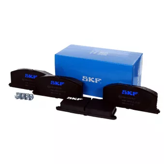 Jeu de 4 plaquettes de frein avant SKF VKBP 80818 A