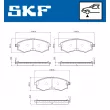 Jeu de 4 plaquettes de frein avant SKF VKBP 80827 A - Visuel 2