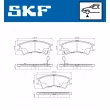 Jeu de 4 plaquettes de frein avant SKF VKBP 80881 A - Visuel 2
