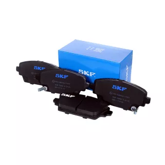 Jeu de 4 plaquettes de frein avant SKF VKBP 80896 A