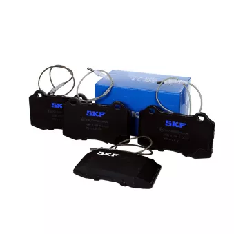 Jeu de 4 plaquettes de frein avant SKF VKBP 81039 E