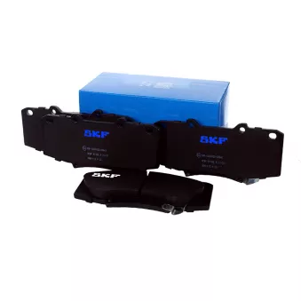 Jeu de 4 plaquettes de frein avant SKF VKBP 81096 A
