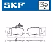 Jeu de 4 plaquettes de frein arrière SKF VKBP 90010 E - Visuel 2