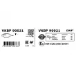 Jeu de 4 plaquettes de frein arrière SKF VKBP 90021 - Visuel 3