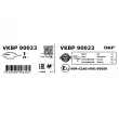 Jeu de 4 plaquettes de frein arrière SKF VKBP 90023 - Visuel 3