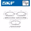 Jeu de 4 plaquettes de frein arrière SKF VKBP 90033 A - Visuel 2