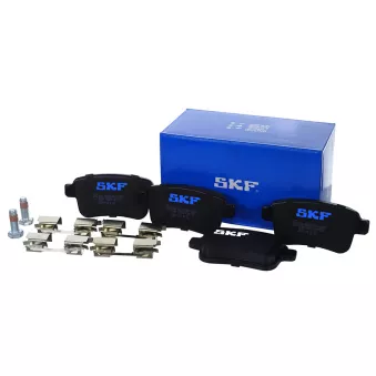 Jeu de 4 plaquettes de frein arrière SKF VKBP 90039