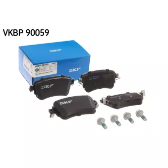 Jeu de 4 plaquettes de frein arrière SKF VKBP 90059