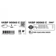 Jeu de 4 plaquettes de frein arrière SKF VKBP 90060 E - Visuel 3