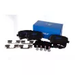 Jeu de 4 plaquettes de frein arrière SKF VKBP 90066 E - Visuel 1