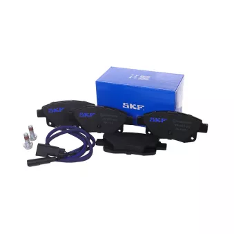 Jeu de 4 plaquettes de frein arrière SKF VKBP 90077 E