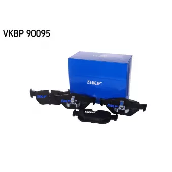 Jeu de 4 plaquettes de frein arrière SKF VKBP 90095