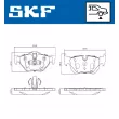 Jeu de 4 plaquettes de frein arrière SKF VKBP 90095 - Visuel 2