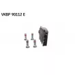 Jeu de 4 plaquettes de frein arrière SKF VKBP 90112 E - Visuel 3