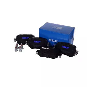 Jeu de 4 plaquettes de frein arrière SKF VKBP 90129