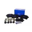 Jeu de 4 plaquettes de frein arrière SKF VKBP 90140 - Visuel 1