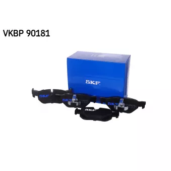 Jeu de 4 plaquettes de frein arrière SKF VKBP 90181