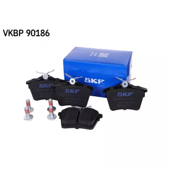 Jeu de 4 plaquettes de frein arrière SKF VKBP 90186