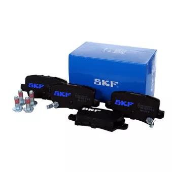 Jeu de 4 plaquettes de frein arrière SKF VKBP 90187 A