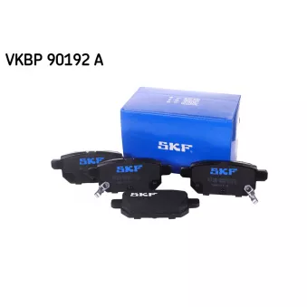 Jeu de 4 plaquettes de frein arrière SKF VKBP 90192 A