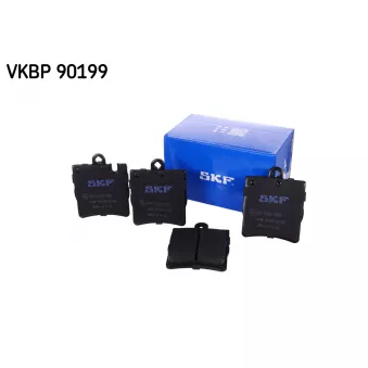Jeu de 4 plaquettes de frein arrière SKF VKBP 90199