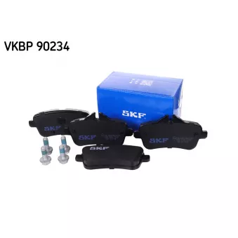 Jeu de 4 plaquettes de frein arrière SKF VKBP 90234
