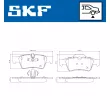 Jeu de 4 plaquettes de frein arrière SKF VKBP 90361 - Visuel 2