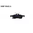 Jeu de 4 plaquettes de frein arrière SKF VKBP 90401 A - Visuel 2