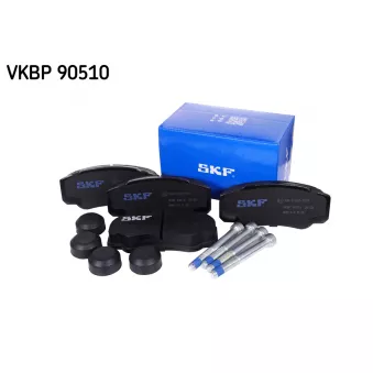 Jeu de 4 plaquettes de frein arrière SKF VKBP 90510