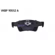 Jeu de 4 plaquettes de frein arrière SKF VKBP 90552 A - Visuel 2