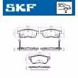 Jeu de 4 plaquettes de frein arrière SKF VKBP 90624 A - Visuel 2